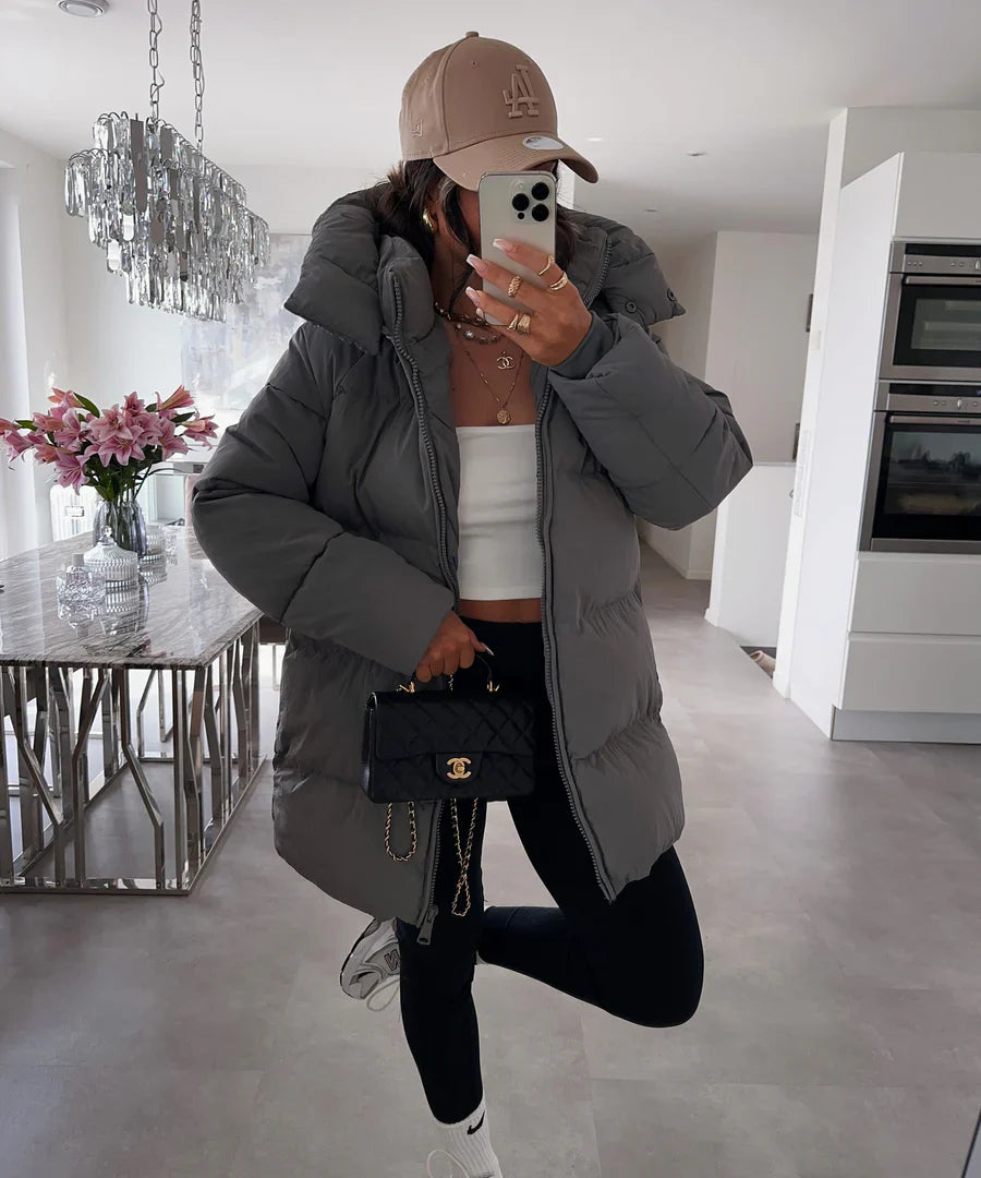 Jas Myra Donkergrijs