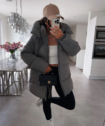 Jas Myra Donkergrijs